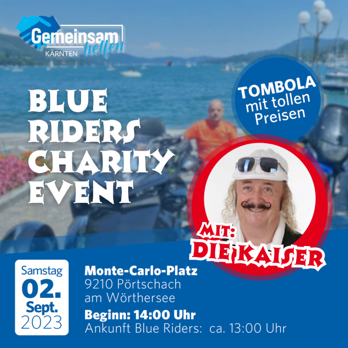 "Blue Riders" Charity-Event in Pörtschach