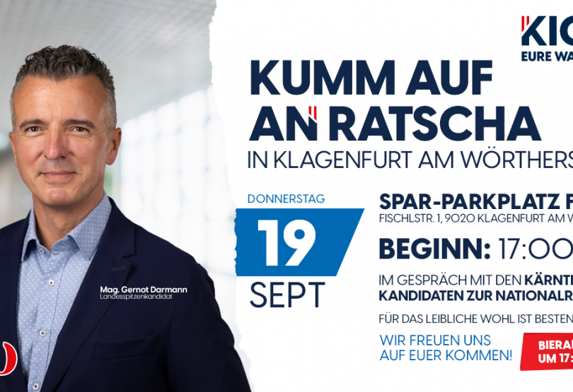 Klagenfurt Stadt – „Kumm auf an Ratscha“