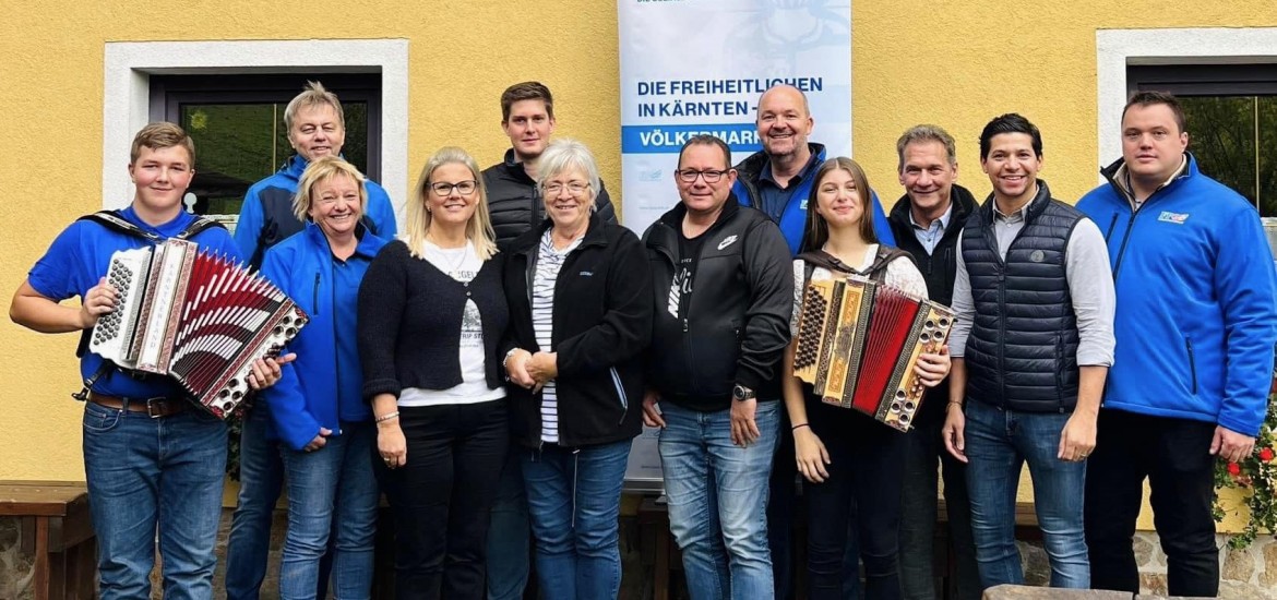 FPÖ-Heimat-Herbst "Genusswanderung & Frühschoppen" in Eisenkappel